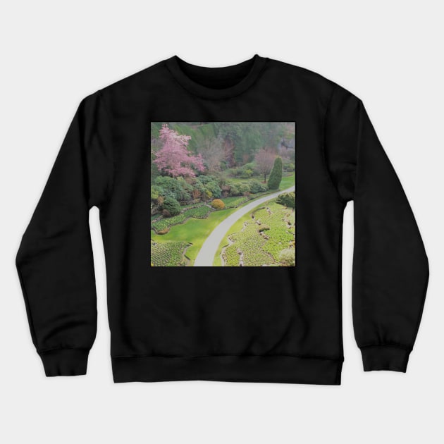 Colorful Gardens Crewneck Sweatshirt by TomikoKH19